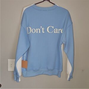 Bailey Rose Women’s Nwts Crewneck Sweatshirt Sz XS Don’t Know,Don’t Care